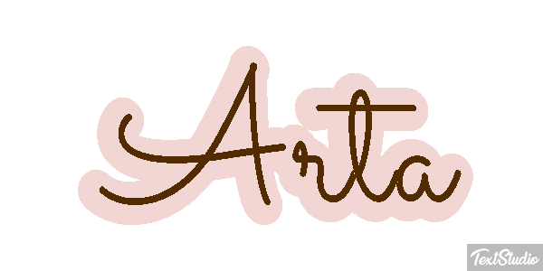 Artà Text effect