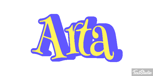 Artà Text effect