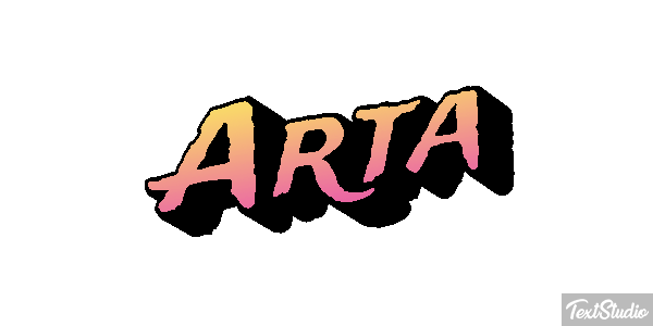 Artà Text effect
