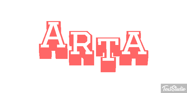 Artà Text effect