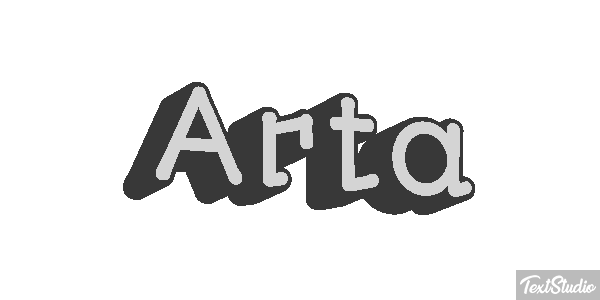 Artà Text effect