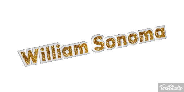 William Sonoma Efeito do texto