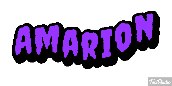 Amarion Text effect