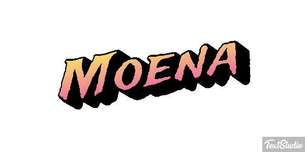 Moena Tekst effect