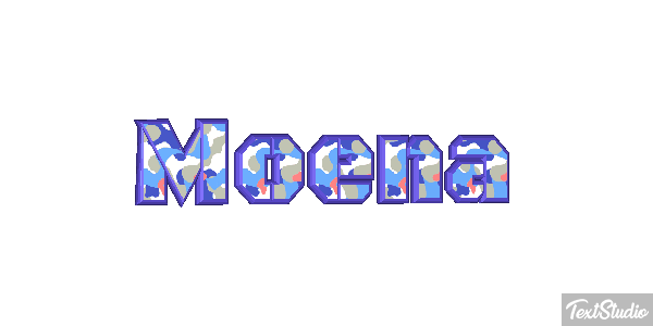 Moena Tekst effect