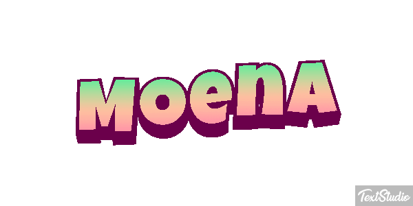 Moena Tekst effect