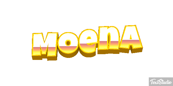 Moena Tekst effect