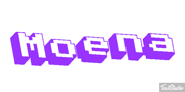 Moena Tekst effect