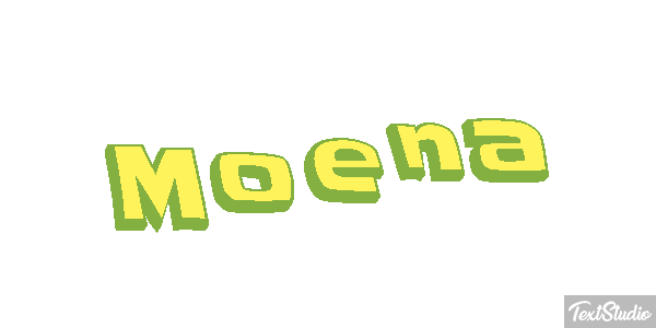 Moena Tekst effect