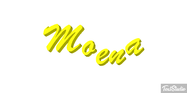 Moena Tekst effect