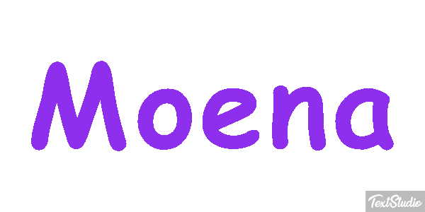 Moena Tekst effect