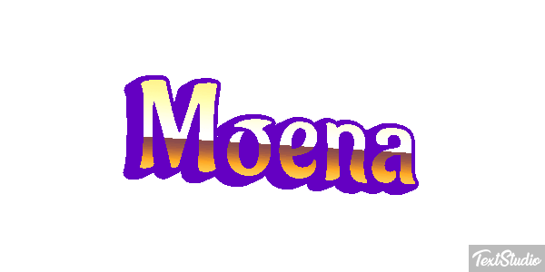 Moena Tekst effect