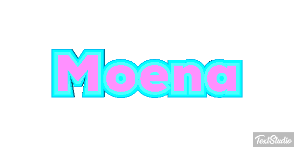 Moena Tekst effect