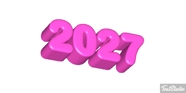 2027 Text effect