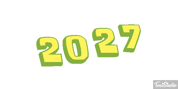 2027 Text effect
