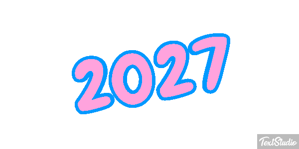2027 Text effect