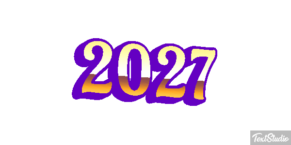 2027 Text effect