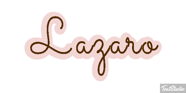 Lazaro テキスト効果
