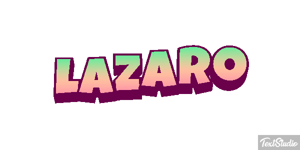 Lazaro テキスト効果