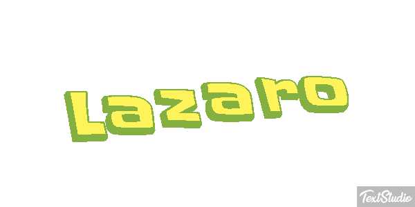 Lazaro テキスト効果