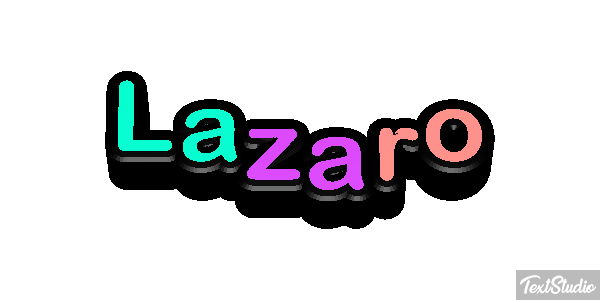 Lazaro テキスト効果