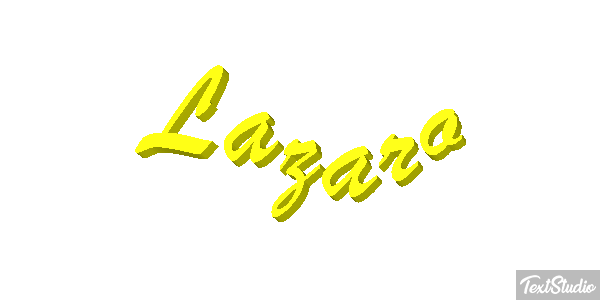 Lazaro テキスト効果