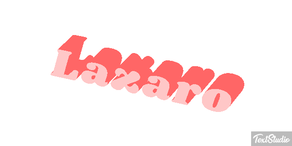 Lazaro テキスト効果