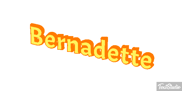 Bernadette Text effect