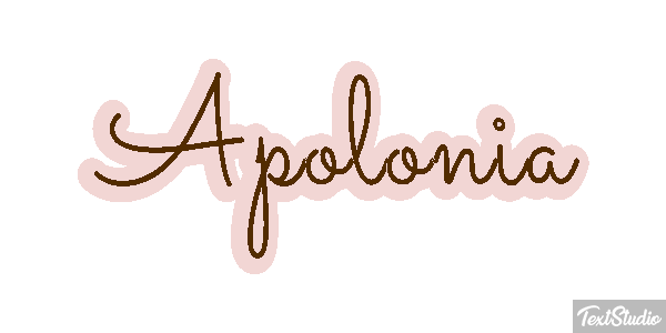 Apolonia Efekt tekstowy