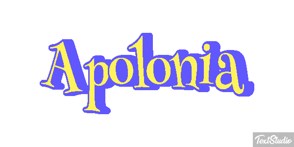 Apolonia Efekt tekstowy