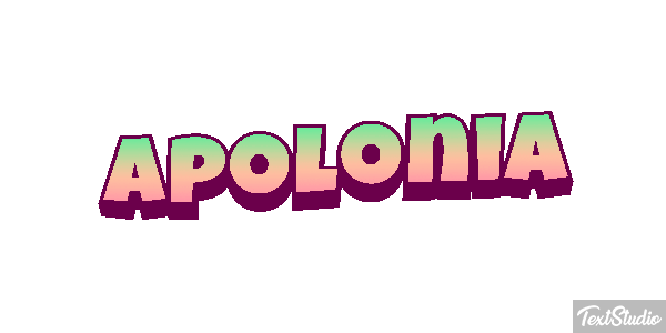 Apolonia Efekt tekstowy
