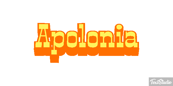 Apolonia Efekt tekstowy