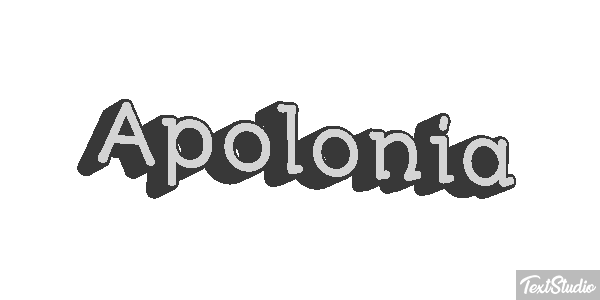 Apolonia Efekt tekstowy