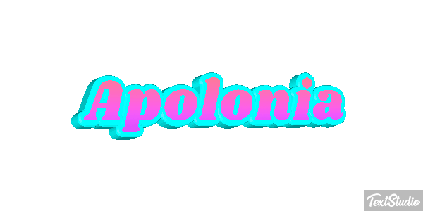 Apolonia Efekt tekstowy