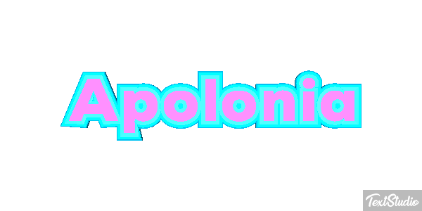 Apolonia Efekt tekstowy