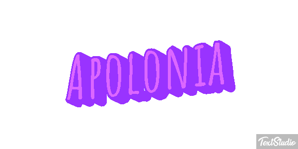 Apolonia Efekt tekstowy