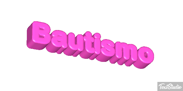 Bautismo Efecto de texto