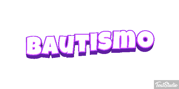 Bautismo Efecto de texto