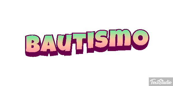Bautismo Efecto de texto