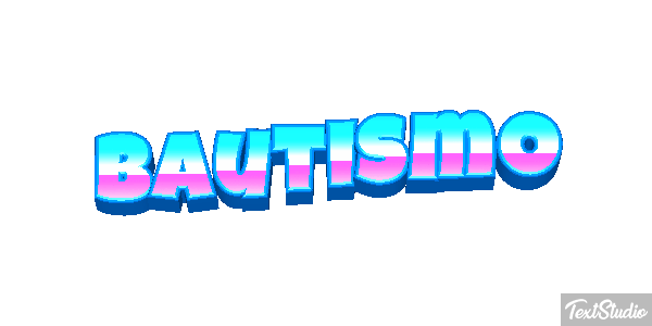 Bautismo Efecto de texto