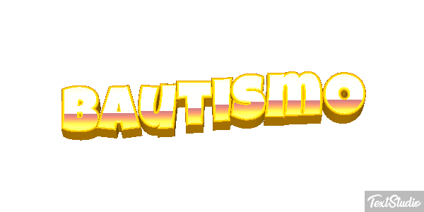 Bautismo Efecto de texto