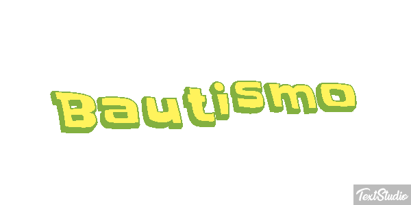 Bautismo Efecto de texto