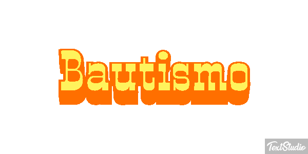 Bautismo Efecto de texto