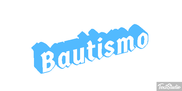 Bautismo Efecto de texto
