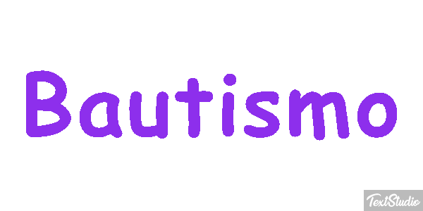 Bautismo Efecto de texto