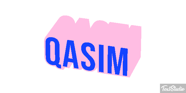 Qasim Tekst effect