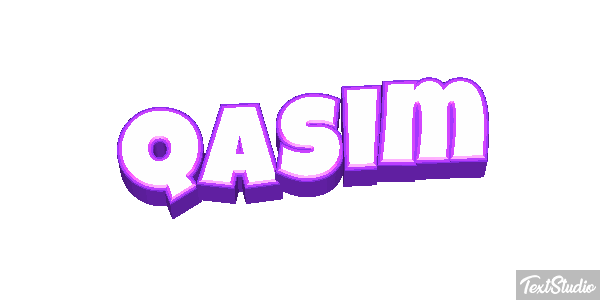 Qasim Tekst effect