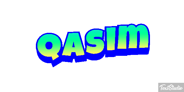 Qasim Tekst effect