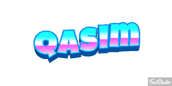 Qasim Tekst effect