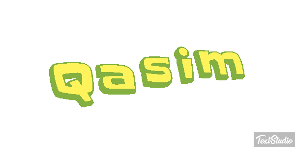 Qasim Tekst effect